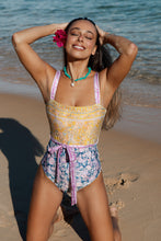 Load image into Gallery viewer, Sunrise Bowie One Piece Ochre-Blue ♲