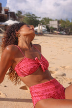 Load image into Gallery viewer, Carioca Tie Front Top