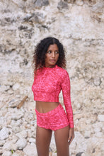 Load image into Gallery viewer, Carioca Swim Short in Hibiscus
