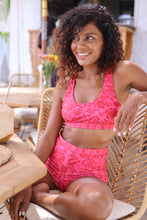 Load image into Gallery viewer, Carioca Scoop Top in Hibiscus