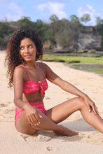 Load image into Gallery viewer, Carioca Tie Front Top