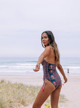 Load image into Gallery viewer, Rosa retro One Piece ♲