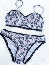 Load image into Gallery viewer, Sample Sunrise black intimates SET