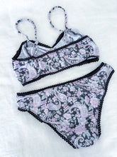 Load image into Gallery viewer, Sample Sunrise black intimates SET