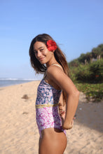 Load image into Gallery viewer, Sunrise Bowie One Piece Pink-Blue ♲