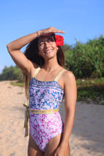 Load image into Gallery viewer, Sunrise Bowie One Piece Pink-Blue ♲