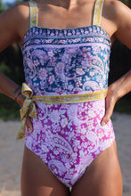 Load image into Gallery viewer, Sunrise Bowie One Piece Pink-Blue ♲