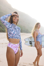 Load image into Gallery viewer, Sunrise Boho Crop Rashvest