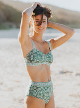 Load image into Gallery viewer, Indie Vintage Bralette Top Sage ♲