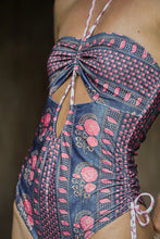 Load image into Gallery viewer, Rosa retro One Piece ♲