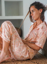 Load image into Gallery viewer, Long Pyjama Set - Coral Peach