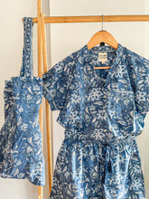 Load image into Gallery viewer, Short Pyjama Set - Indigo Blue