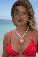 Load image into Gallery viewer, Carioca Tri Top in Hibiscus
