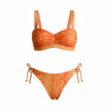 Load image into Gallery viewer, Marigold Vintage Bralette Top ♲
