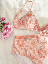 Load image into Gallery viewer, Blossom high waist bottom CORAL ♲

