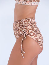 Load image into Gallery viewer, Indie High Waist Bottom Ruched Caramel ♲
