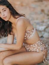Load image into Gallery viewer, Indie High Waist Bottom Ruched Caramel ♲
