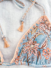 Load image into Gallery viewer, Blossom Tri Top ♲ Aqua
